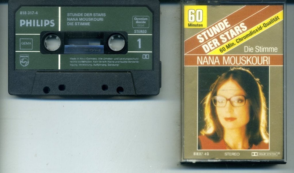 Nana Mouskouri – Die Stimme 16 nrs cassette ZGAN, Cd's en Dvd's, Cassettebandjes, 1 bandje, Ophalen of Verzenden, Zo goed als nieuw