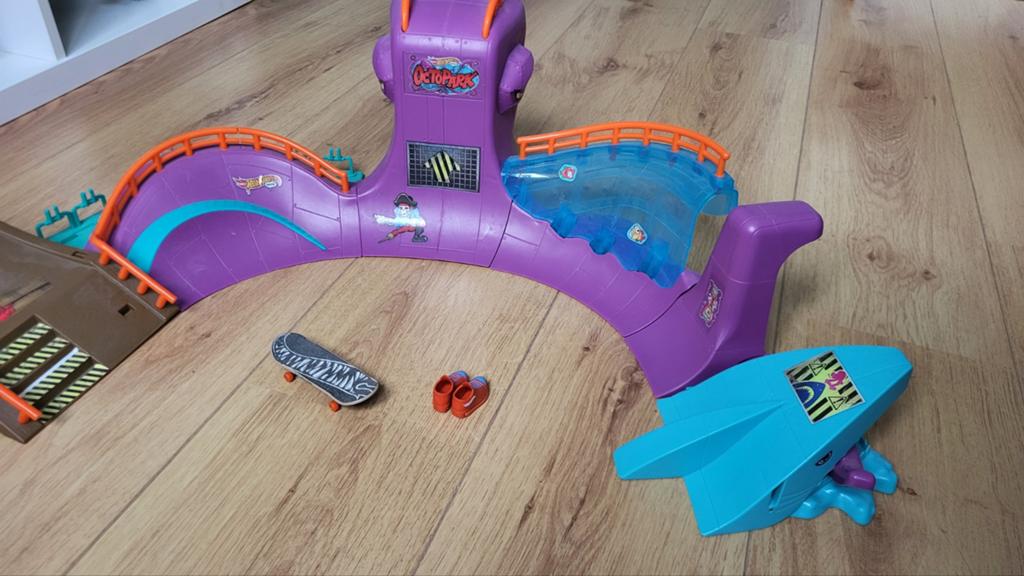 Hot Wheels Octopark HMK01 speelset, Ophalen, Gebruikt