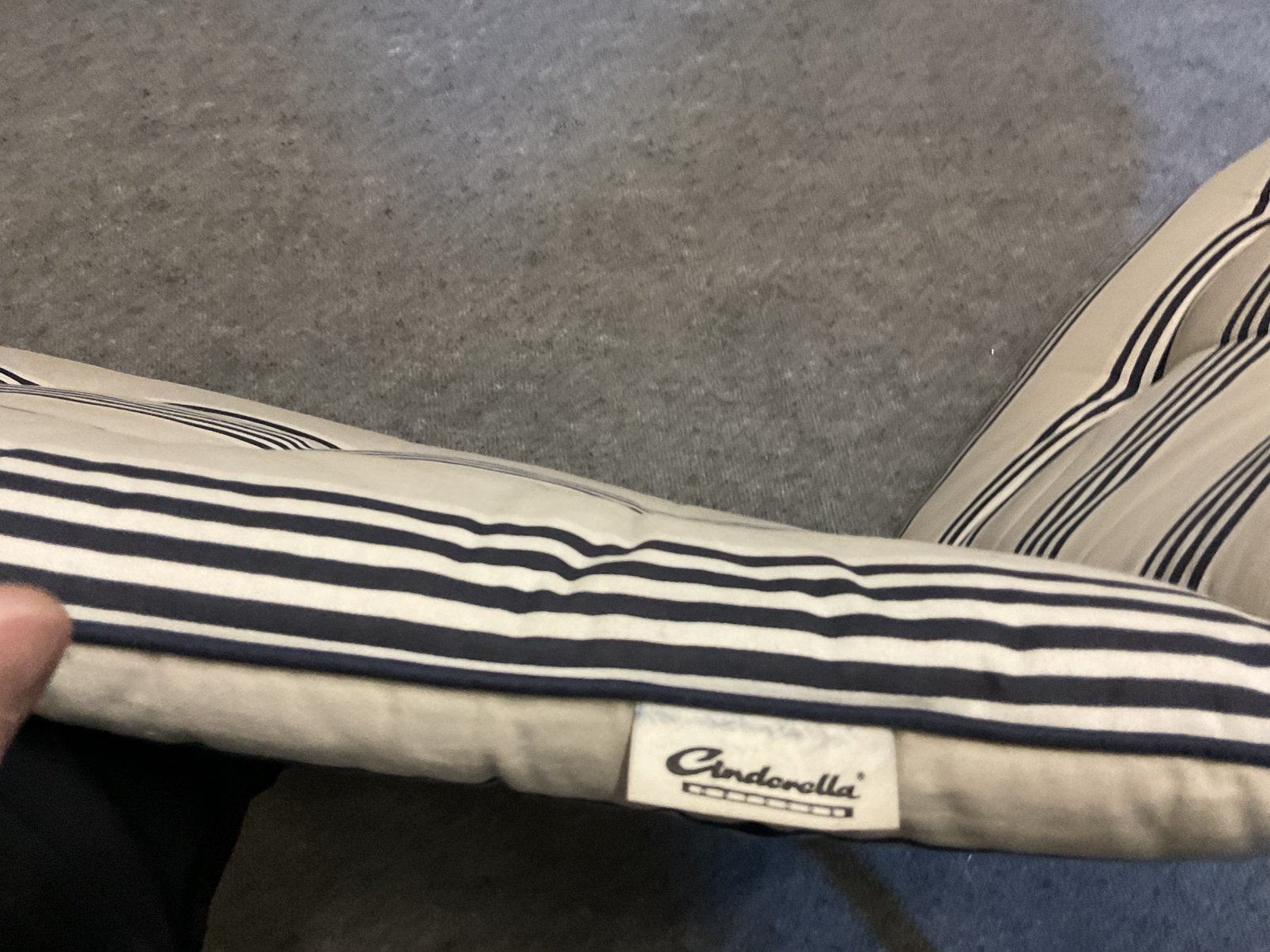 4 kussens voor eventueel hartman kunststof stoelen, Tuin en Terras, Tuinmeubel-accessoires, Ophalen, Zo goed als nieuw