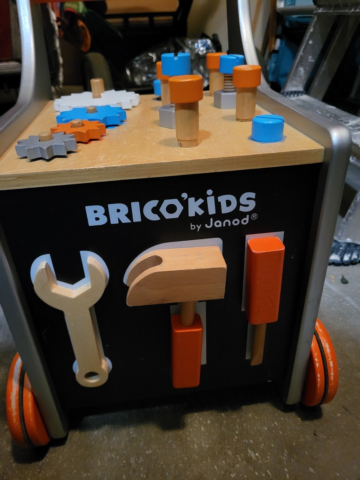 Janod gereedschapstrolly bricokids, Ophalen, Overige typen