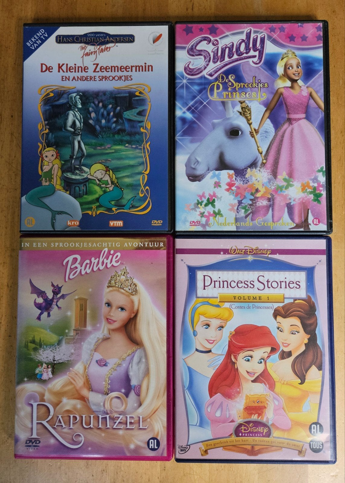Prinsessen/Sprookjes DVD'S, Alle leeftijden, Ophalen of Verzenden, Zo goed als nieuw