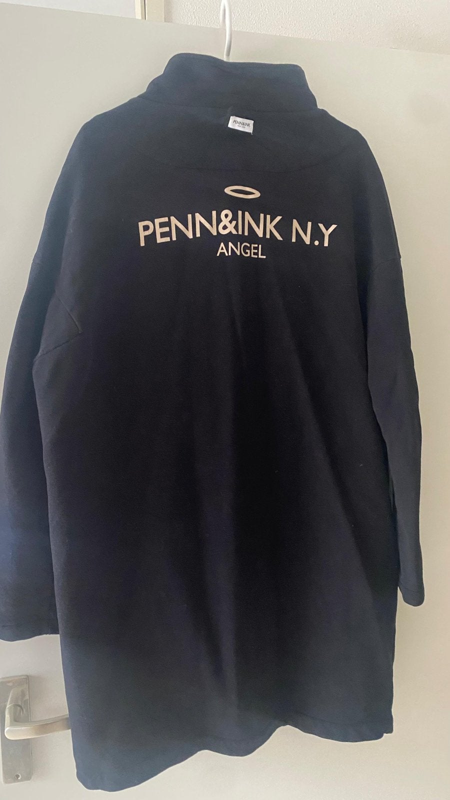 Penn&ink lang zwart vest Angel maat XL, Ophalen, Zo goed als nieuw, Maat 46/48 (XL) of groter, Zwart