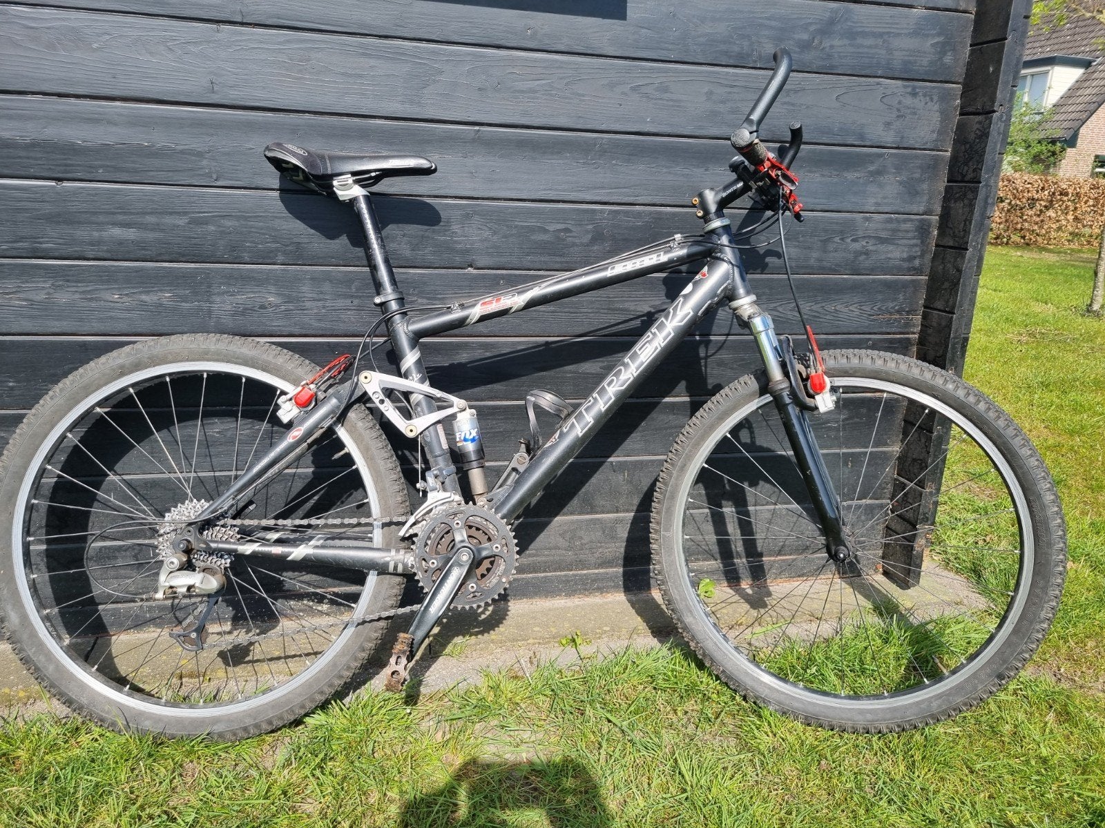 Trek SLR Fully MTB 17 inch, Fietsen en Brommers, Fietsen | Mountainbikes en ATB, Gebruikt, Trek, Ophalen, Minder dan 45 cm