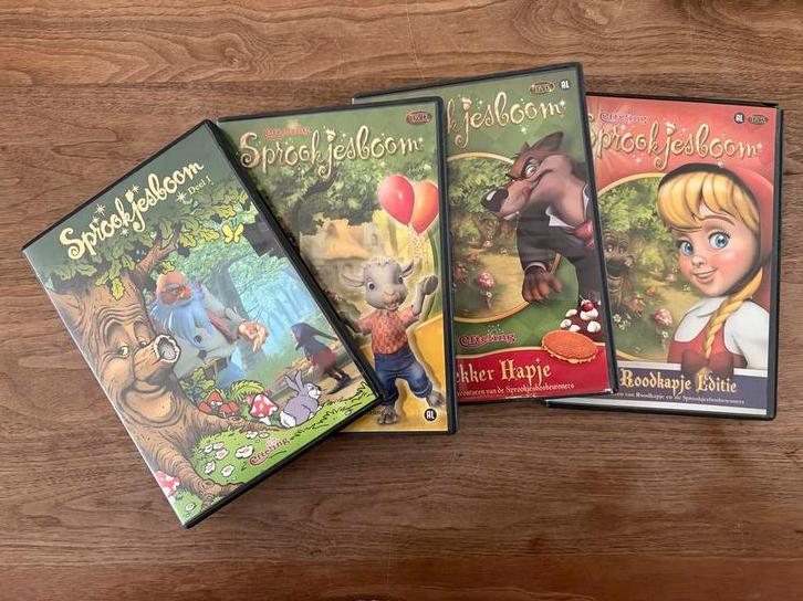 Sprookjesboom  - 5 DVD's vol avontuur, Ophalen, Avontuur, Gebruikt, Alle leeftijden