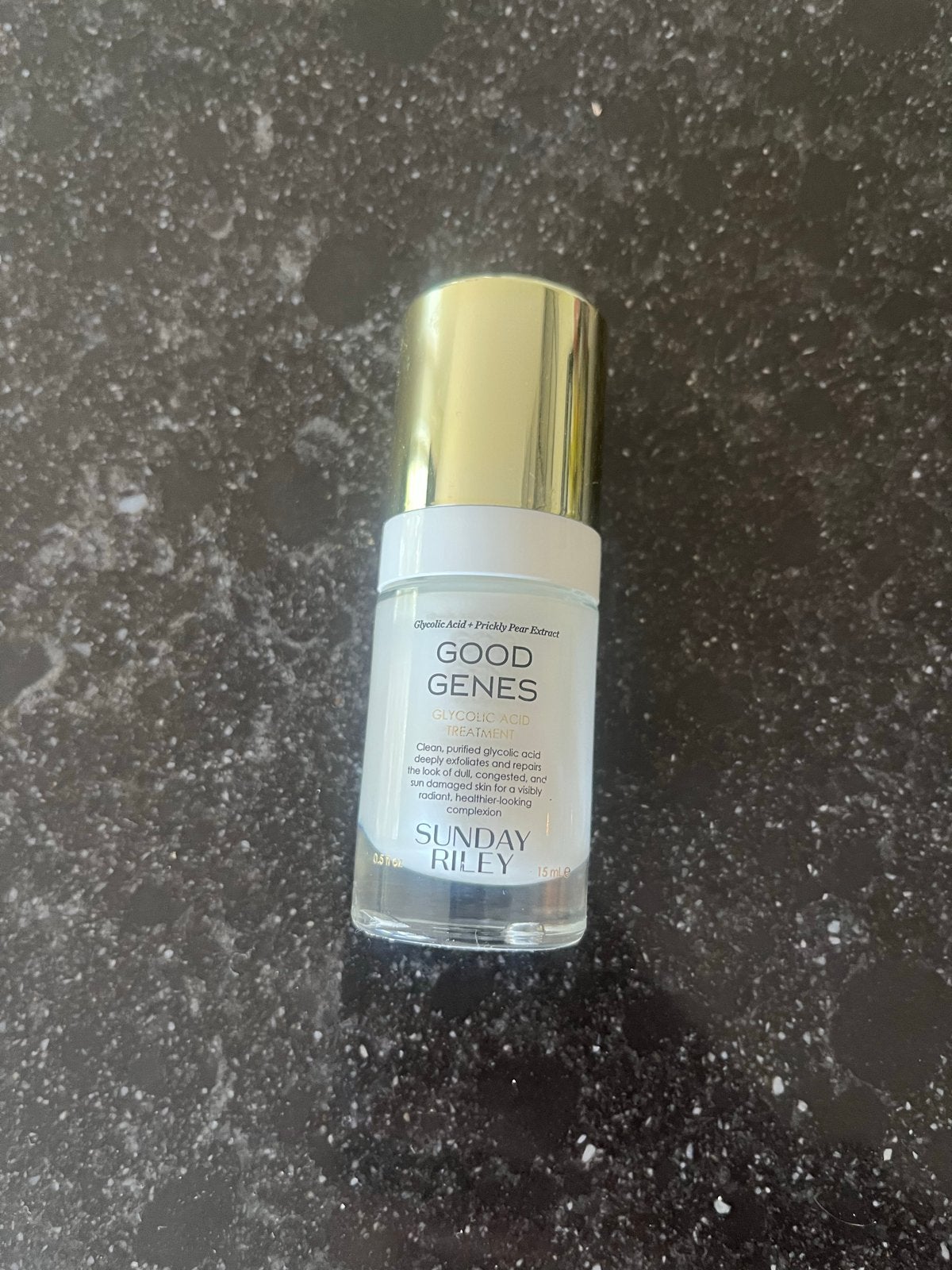 Sunday Riley Good Genes Glycolic Acid Treatment 15ml, Ophalen of Verzenden, Gebruikt, Gehele gezicht, Verzorging