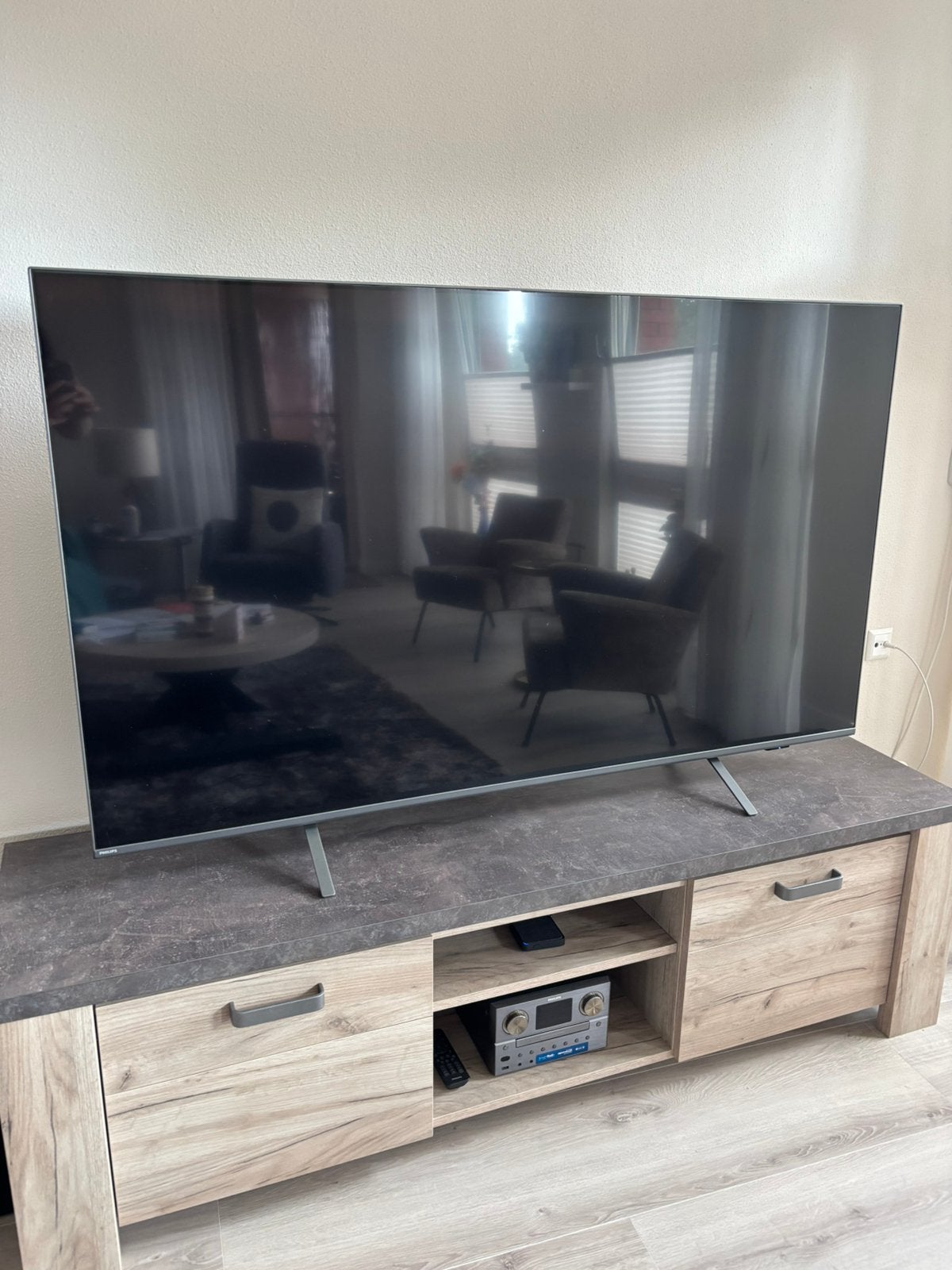 Philips 65 inch ambilight tv, Audio, Tv en Foto, Televisies, Ophalen, Philips, 50 Hz, Zo goed als nieuw