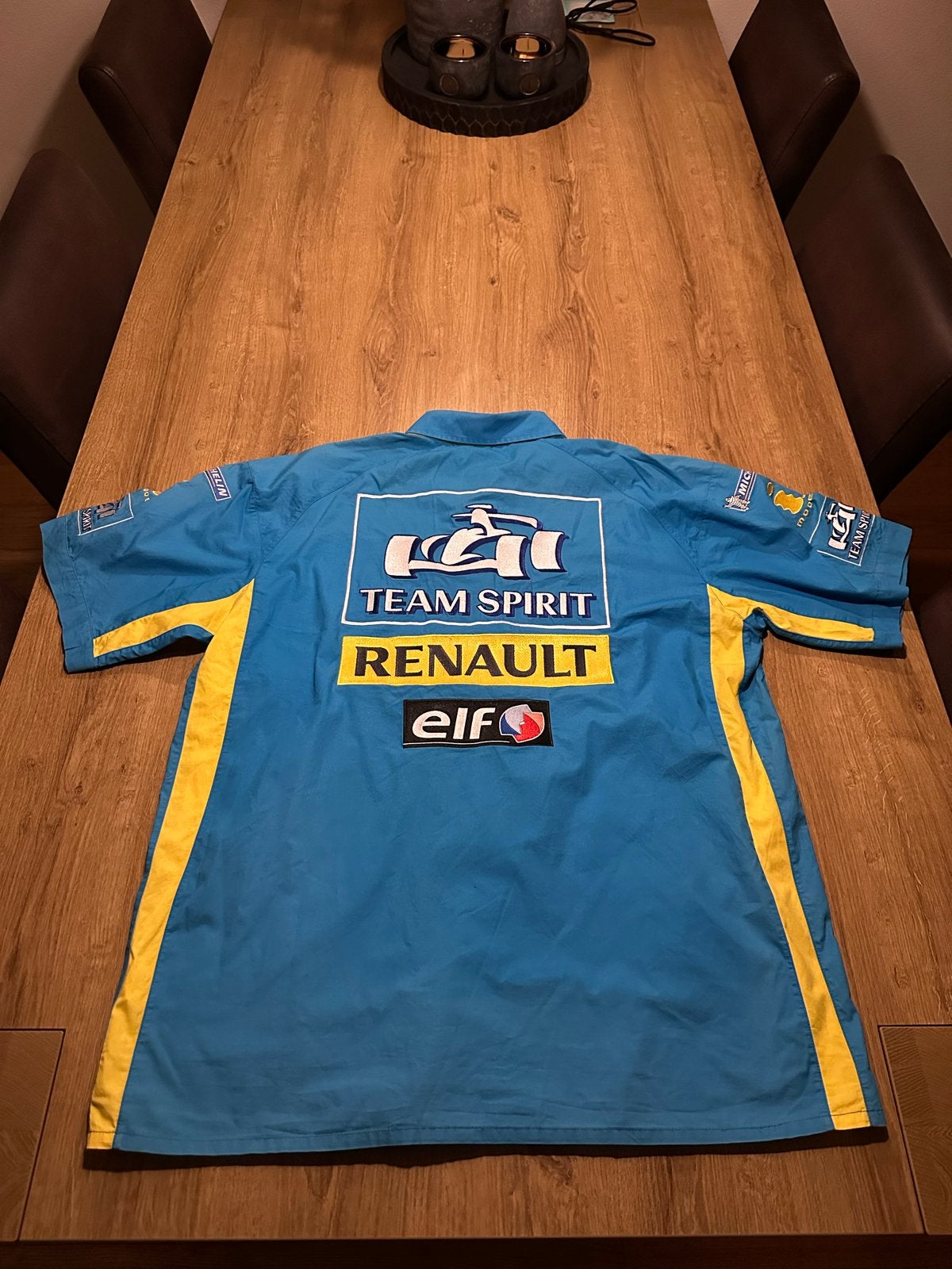 Vintage Renault F1 Team Spirit Shirt - Maat XXL, Ophalen of Verzenden, Nieuw, Overige maten, Blauw