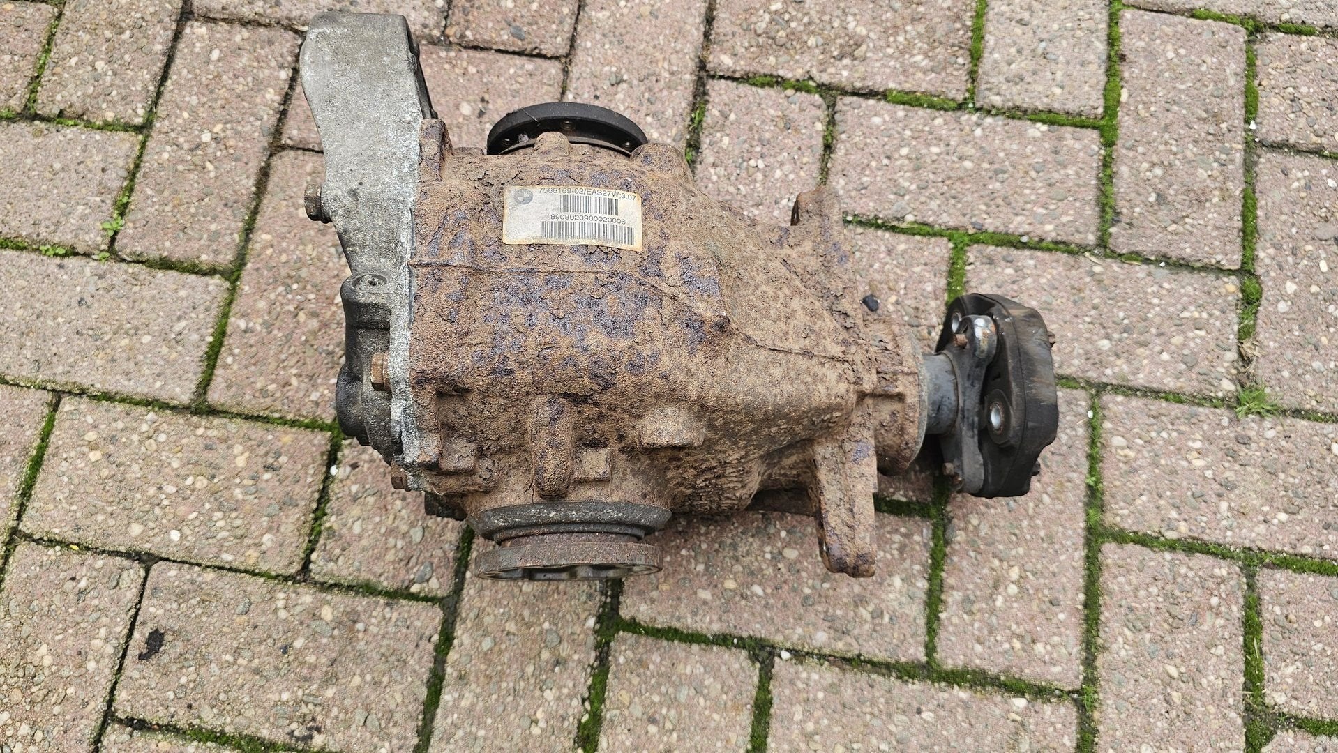 Cardan differentieel achterzijde schakel 3.07 BMW 1 / 3 seri, Gebruikt, -, Ophalen of Verzenden, -