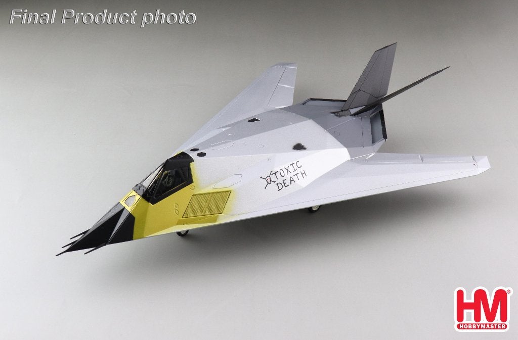 Lockheed YF-117A Nighthawk Toxic Death Hobby Master HA5810, Verzenden, Nieuw, Military-Models VJ Mendelssohnstraße 29 info@military-models-vj.de