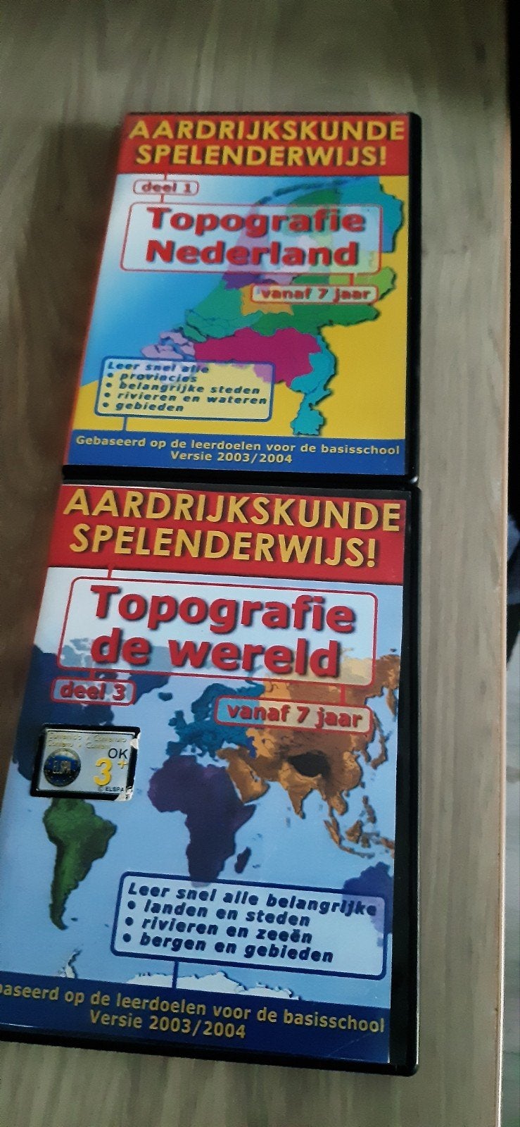 Aardrijkskunde Spelenderwijs: Topografie Nederland & Wereld, Ophalen, Gebruikt, Overige typen, Windows