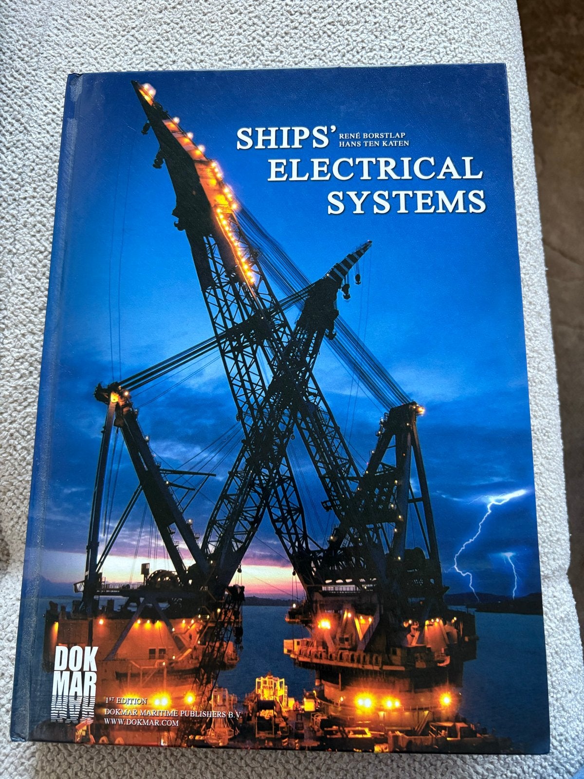 Ships' Electrical Systems - René Borstlap & Hans ten Katen, Boeken, Ophalen, Zo goed als nieuw, Elektrotechniek