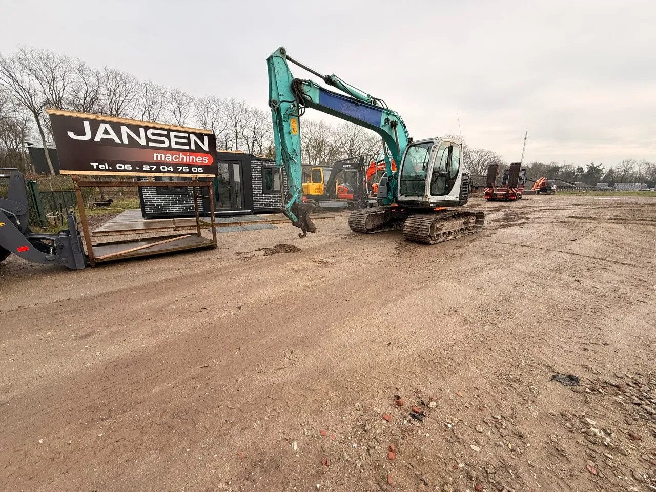 Kobelco SK 135 SRLC (bj 2002), Zakelijke goederen, Jansen Machines, Albert@jansen-machines.com, Topperweg 60
3774 LJ  Kootwijkerbroek, NL