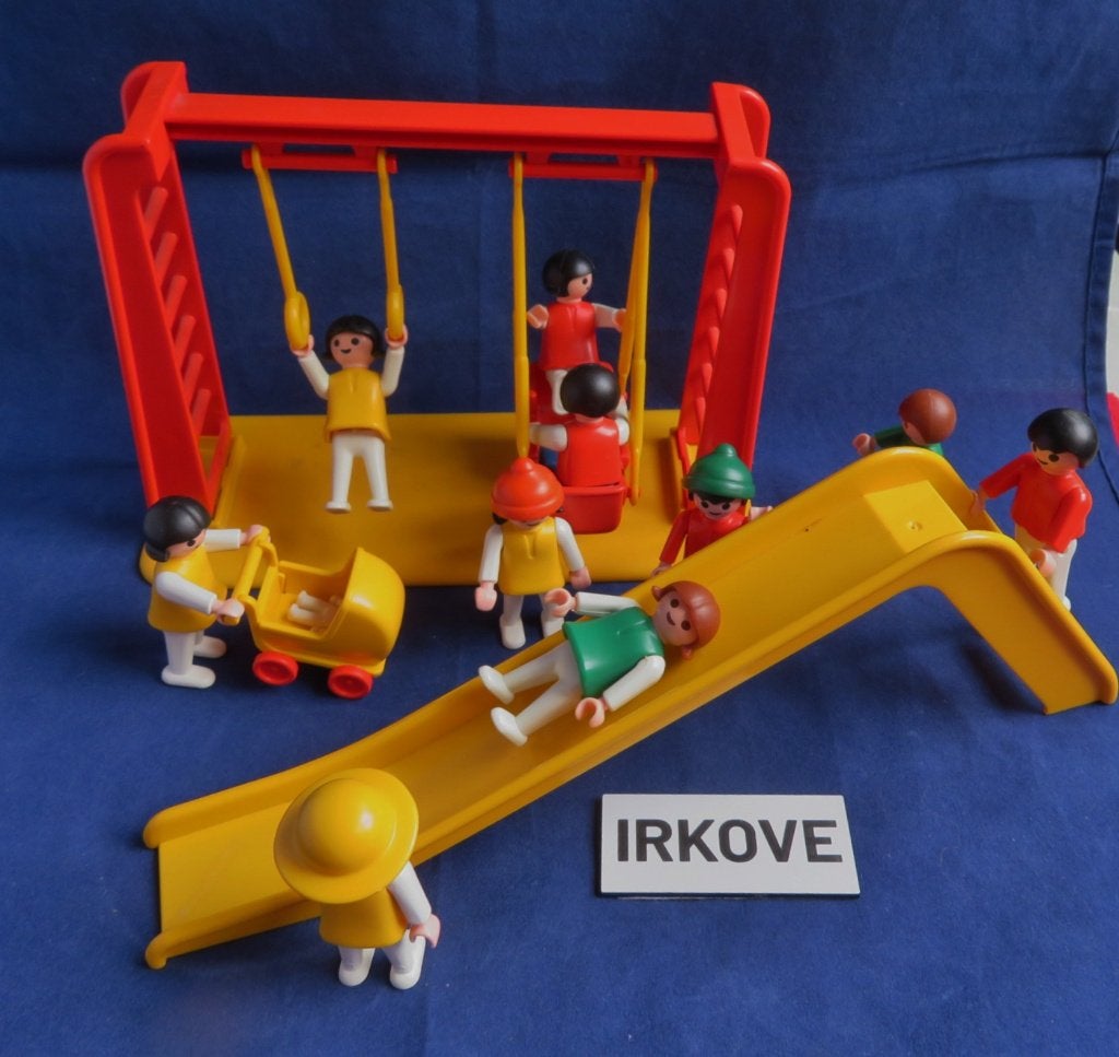 PLAYMOBIL KLEINE SPEELTUIN * JAREN 80! * VINTAGE! *, Verzenden, Zo goed als nieuw, Complete set