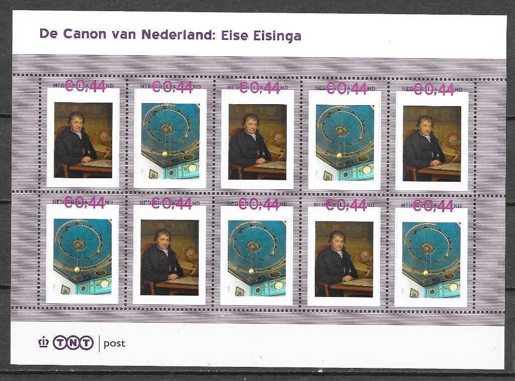 Persoonlijk vel C25 postfris, Ophalen of Verzenden