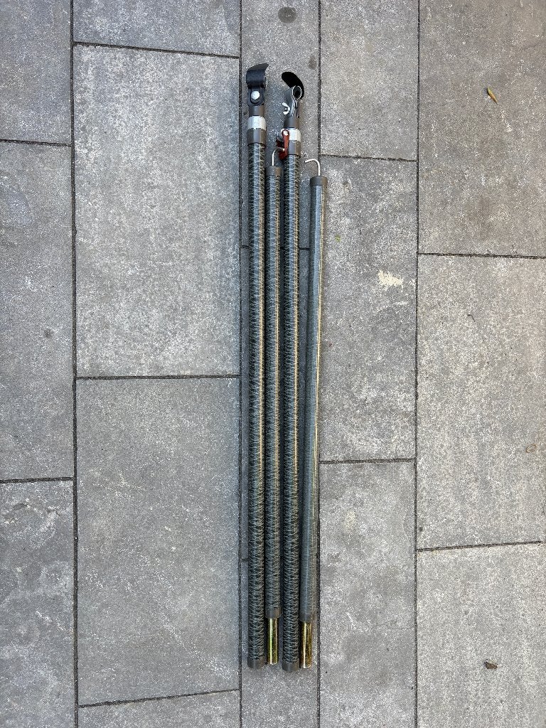 Isabella fiber dakligger voortent 2.5 meter, Ophalen, Zo goed als nieuw