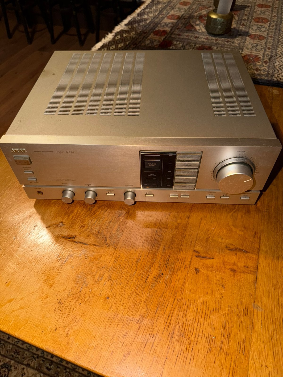 Akai AM-52 Vintage Versterker – Krachtige Japanse kwaliteit, Audio, Tv en Foto, Versterkers en Receivers, Ophalen of Verzenden