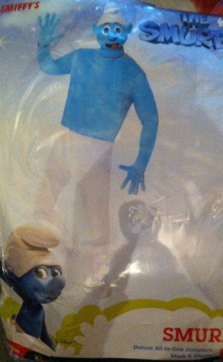 Mooie nieuwe Smurf outfit mt M, Ophalen of Verzenden, Nieuw, Maat 48/50 (M), Smiffys