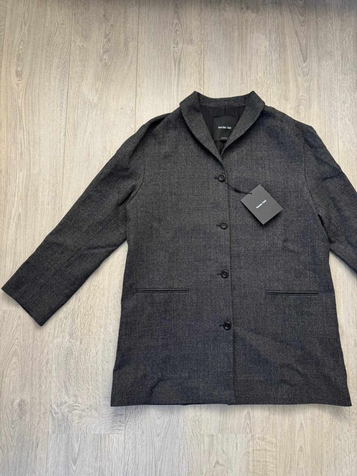 Massimo Dutti Jas van wolmix maat M - Nieuw, Ophalen of Verzenden, Zo goed als nieuw
