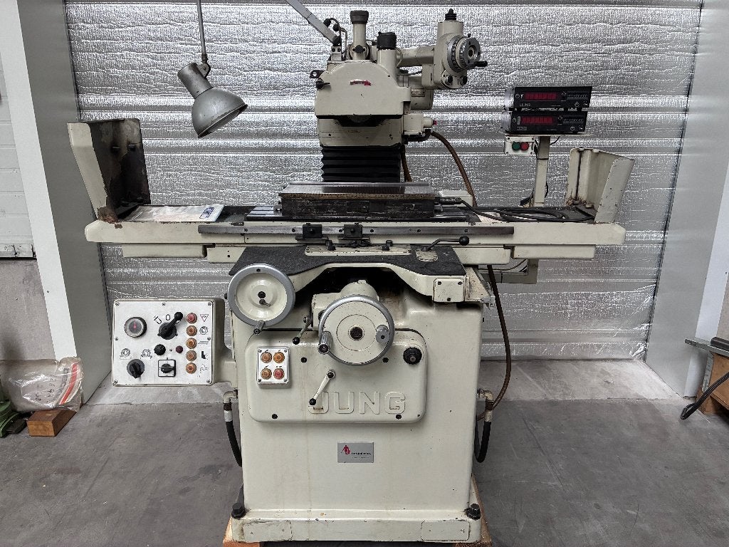 Vlakslijpmachine Jung HF-50 met digitaal