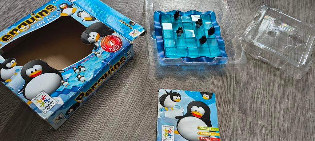Penguins on Ice smartgame, Ophalen of Verzenden, 500 t/m 1500 stukjes, Zo goed als nieuw