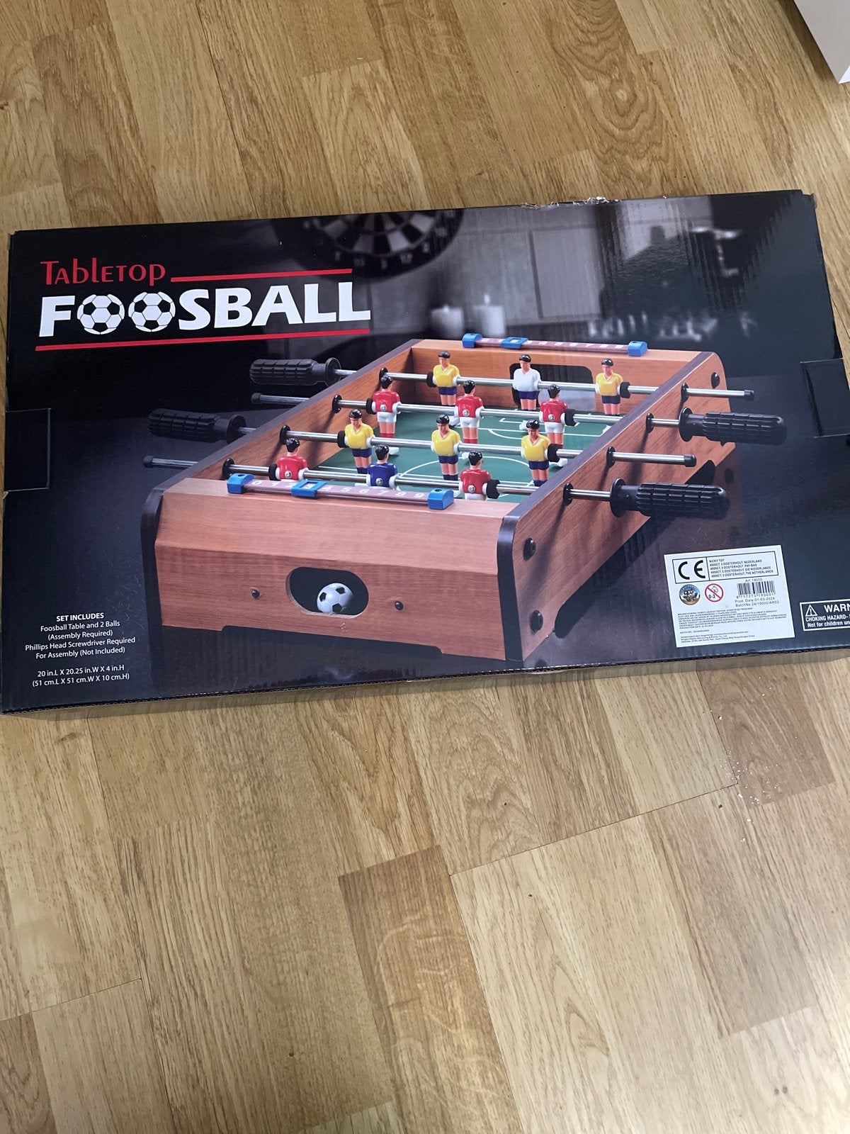 Tafelmodel Voetbaltafel - Tabletop Foosball, Kinderen en Baby's, Speelgoed | Voetbaltafels, Nieuw, Ophalen