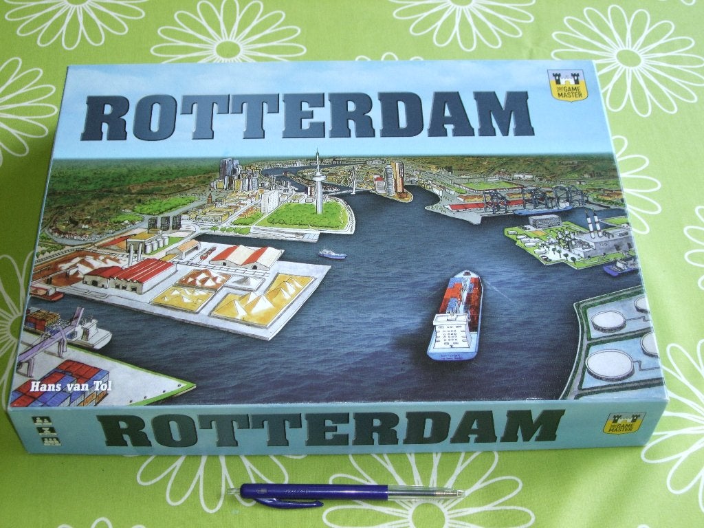 Rotterdam - Het haven bordspel - van Hans van Tol, Een of twee spelers, Ophalen of Verzenden, Zo goed als nieuw