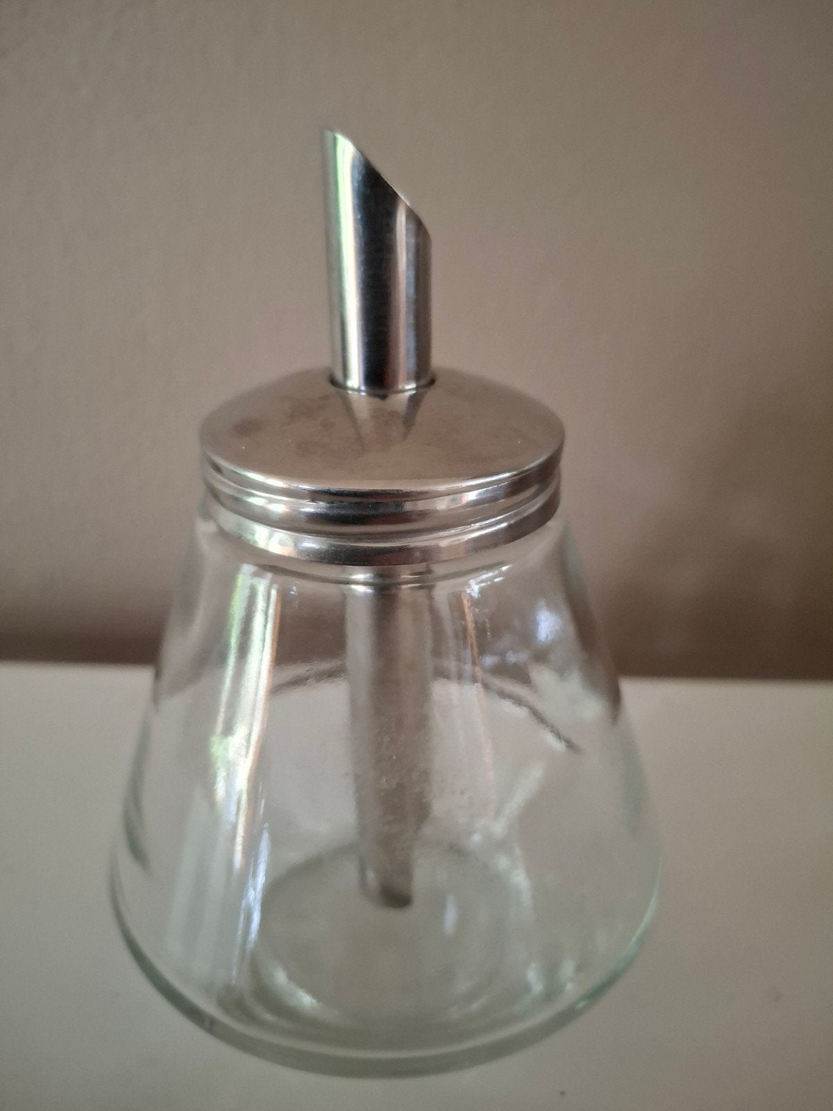 Glazen Suikerstrooier - Stoha West Germany, Zilver, Ophalen of Verzenden, Overige merken, Glas