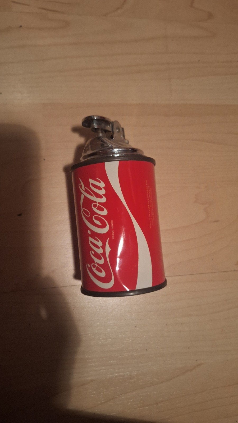 Vintage Coca-Cola Aansteker - Uniek Verzamelobject, Ophalen, Gebruikt, Aansteker