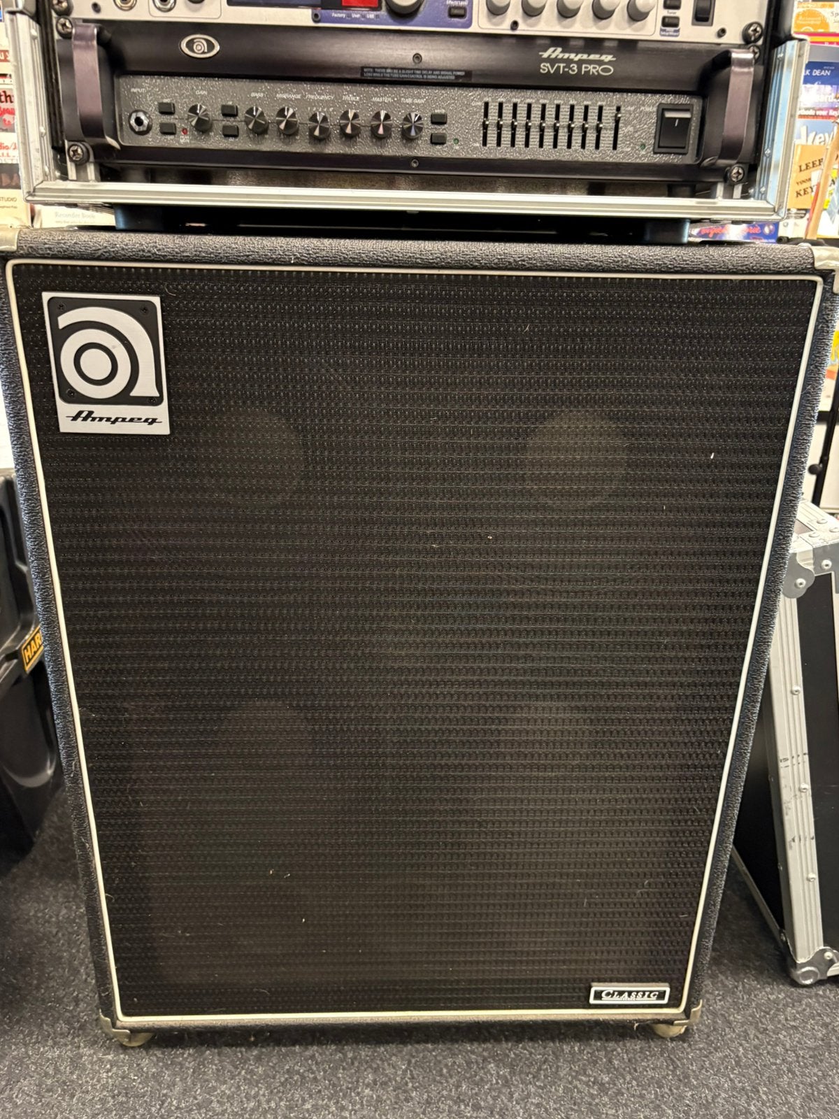 Ampeg SVT stack , 4 x 10 cabinet en SVT-3 Pro, Muziek en Instrumenten, Ophalen, USA, Ampeg, Info@Ampeg.com