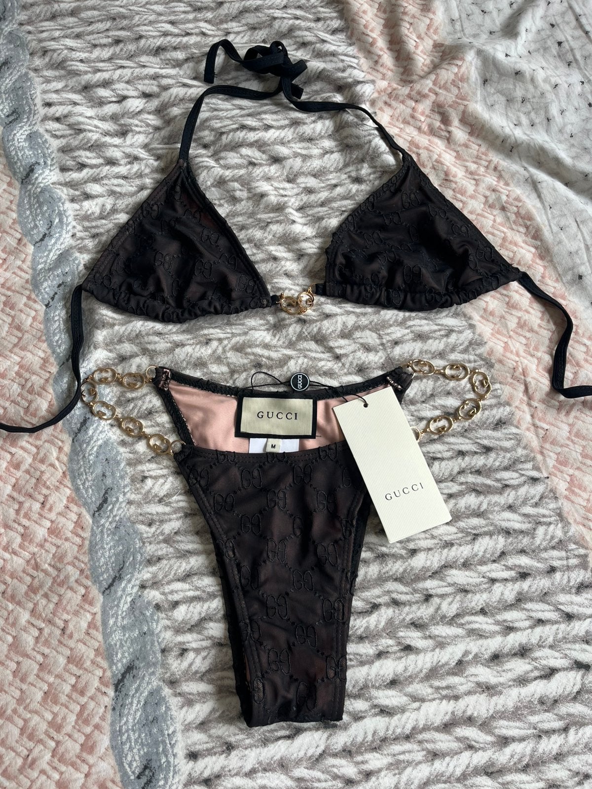 Design bikini, Kleding | Dames, Badmode en Zwemkleding, Ophalen of Verzenden, Zo goed als nieuw, Bikini