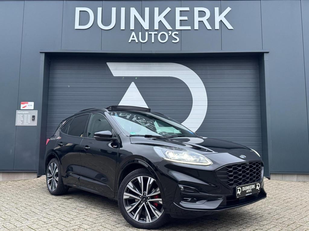 Ford KUGA 2.5 PHEV ST-Line | Automaat | Panoramadak | HUD |, Auto's, Ford, 14 kWh, Gebruikt, 4 cilinders, Zwart