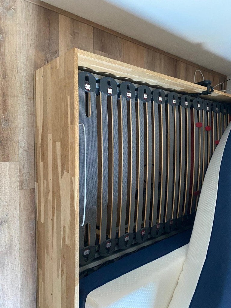 Auping spiraalbodem, Ophalen, 90 cm, Eenpersoons, 200 cm