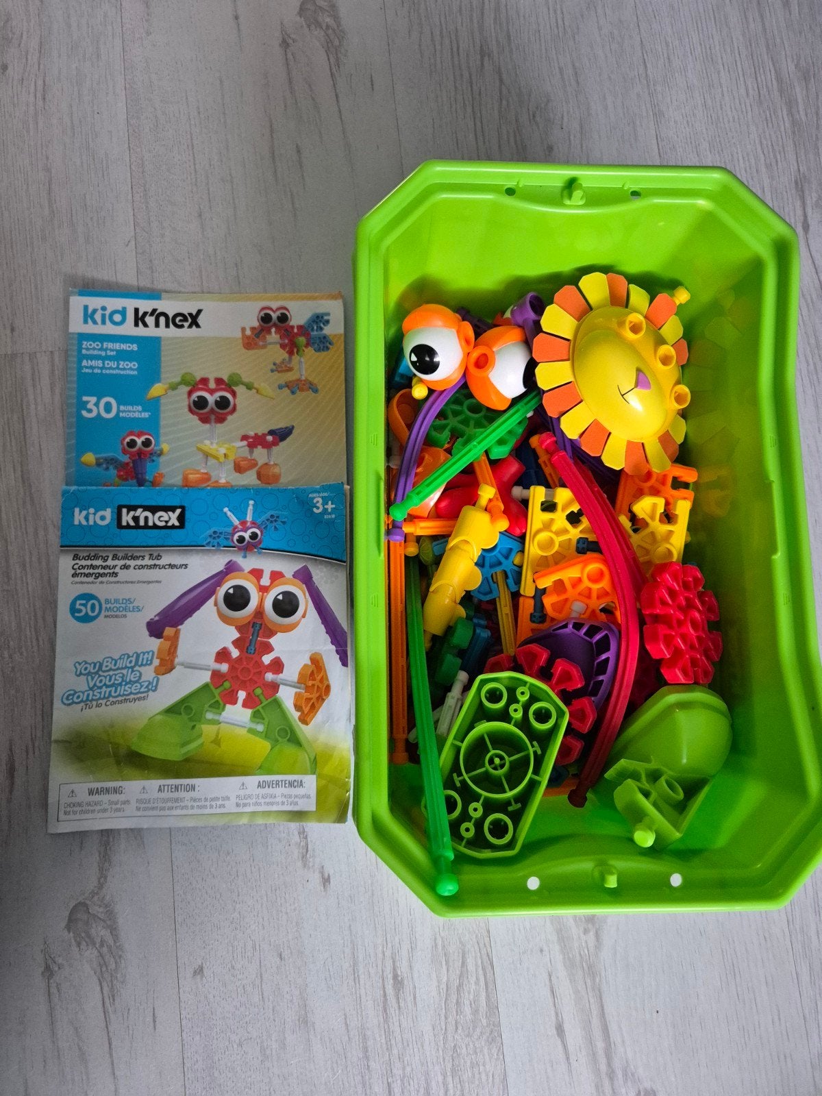 Kids knex, Ophalen, Zo goed als nieuw, K'nex