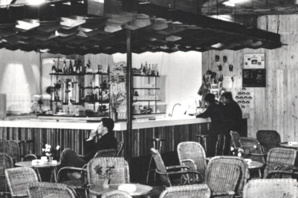 968212	Assen	1968 Buitencentrum	Witterzomer	Kantine, Ophalen of Verzenden, 1960 tot 1980, Gelopen, Drenthe