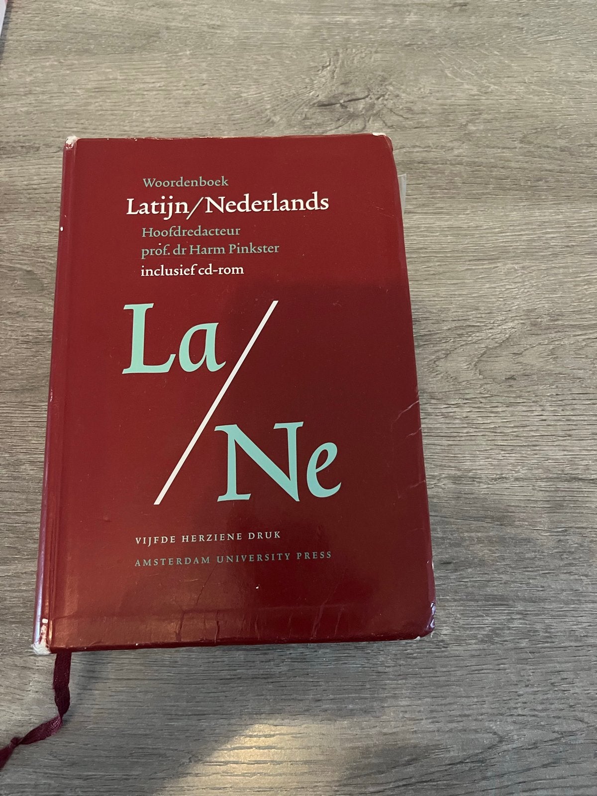 Woordenboek Latijn/Nederlands - Vijfde Herz. Druk + CD-ROM, Boeken, Ophalen, Zo goed als nieuw, Overige uitgevers, Nederlands