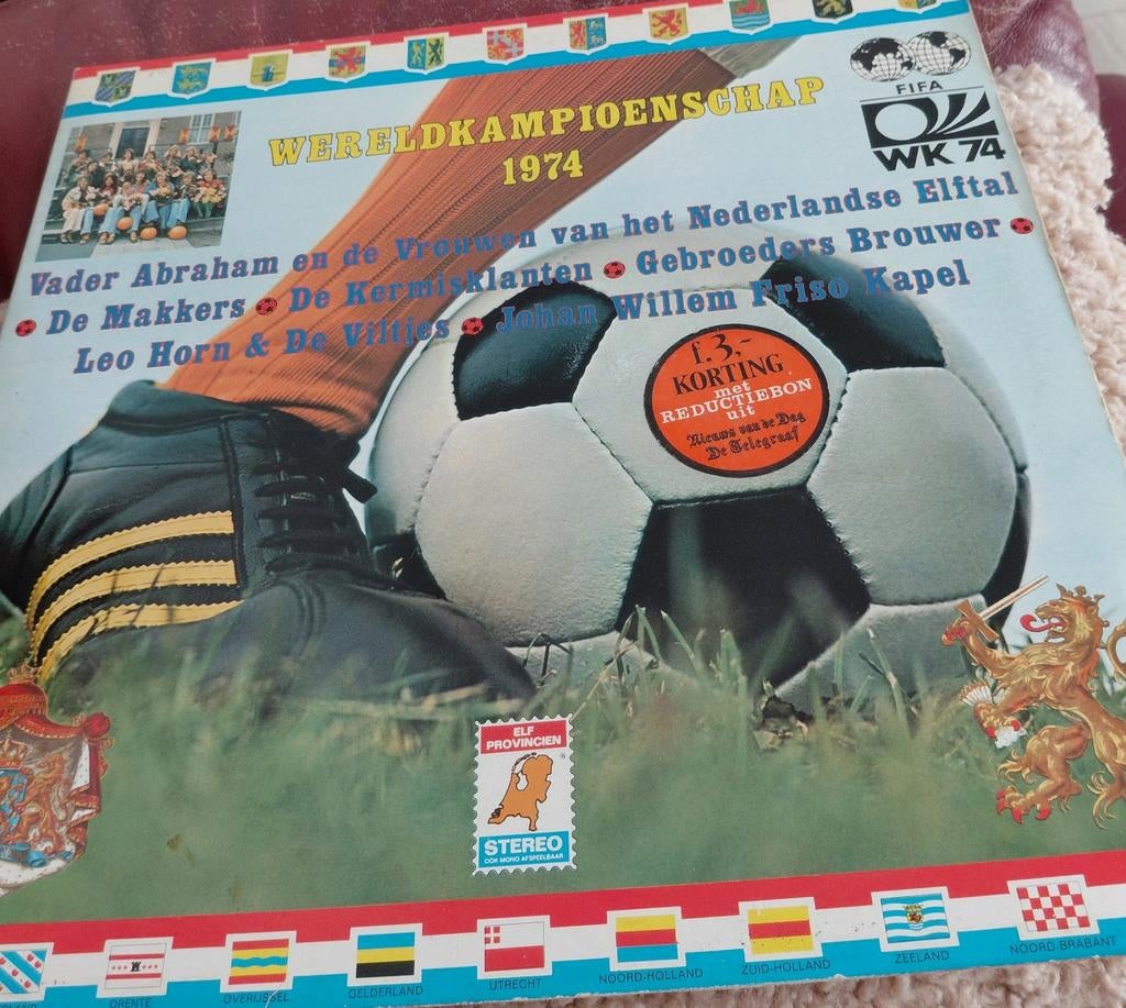 WK 1974 Vinyl LP - Nederland Elftal Voetbal Klassieker, Cd's en Dvd's, Ophalen of Verzenden, 1970 - 1979, Gebruikt, 12 inch
