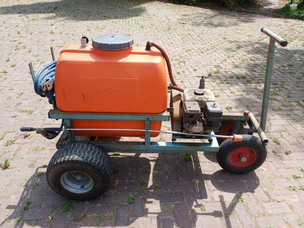 Empas 21-60-200B hogedruk plunjerpomp, Tuin en Terras, Hogedrukreinigers, Gebruikt, Benzine, Met regelbare waterdruk, Met autostop en -start