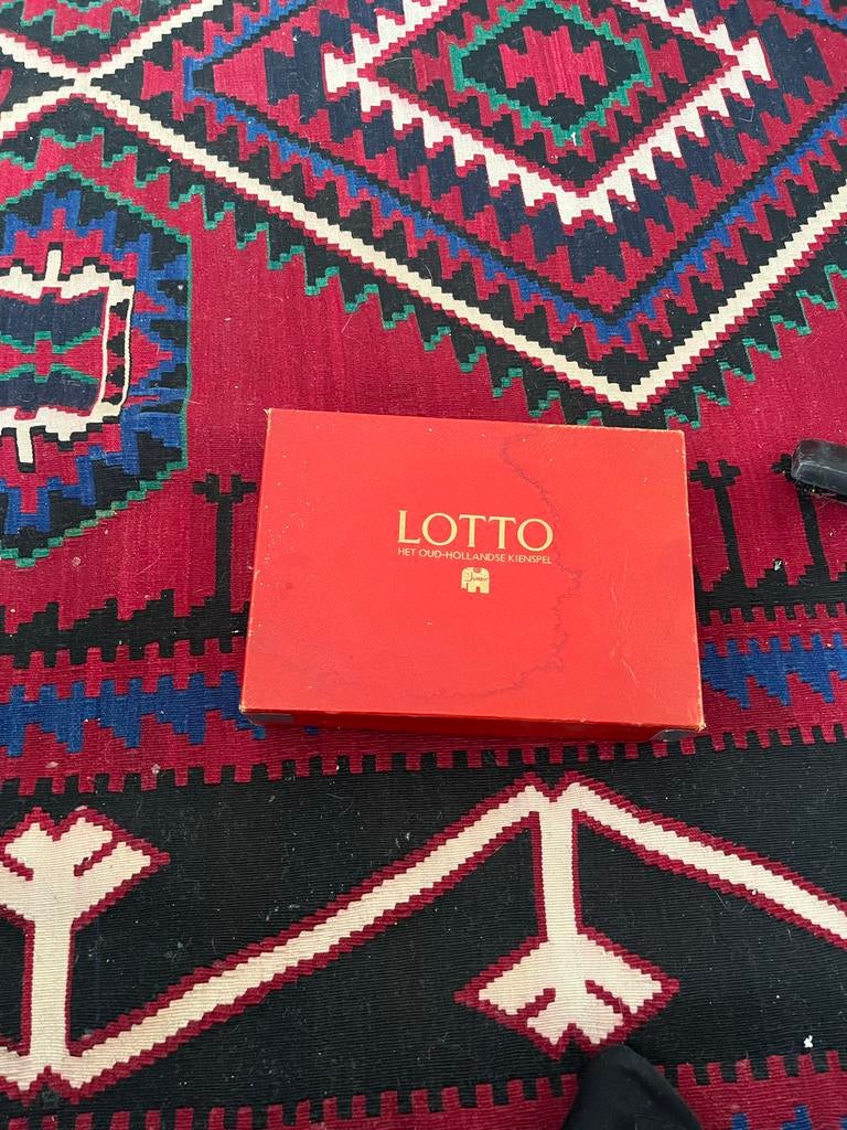 Lotto: Het Oud-Hollandse Kienpel - Vintage Gezelschapsspel, Hobby en Vrije tijd, Gezelschapsspellen | Overige, Gebruikt, Drie of vier spelers