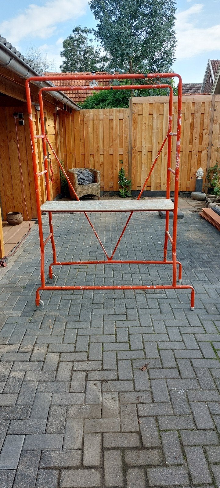 kamersteiger, Doe-het-zelf en Verbouw, Ophalen, Gebruikt, Rolsteiger of Kamersteiger, Minder dan 2 meter