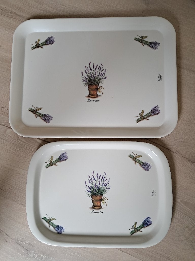 Dienbladen Jet ter Steege, Ophalen of Verzenden, Zo goed als nieuw, Rechthoekig, Kunststof