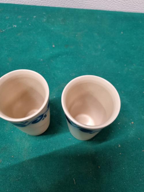 -	Drinkbekers 2x,, Verzamelen, Ophalen of Verzenden