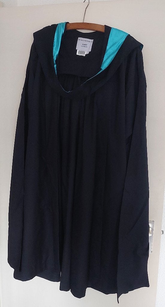 Australië; Toga Master Universiteit RMIT  - incl. Cap, Ophalen of Verzenden