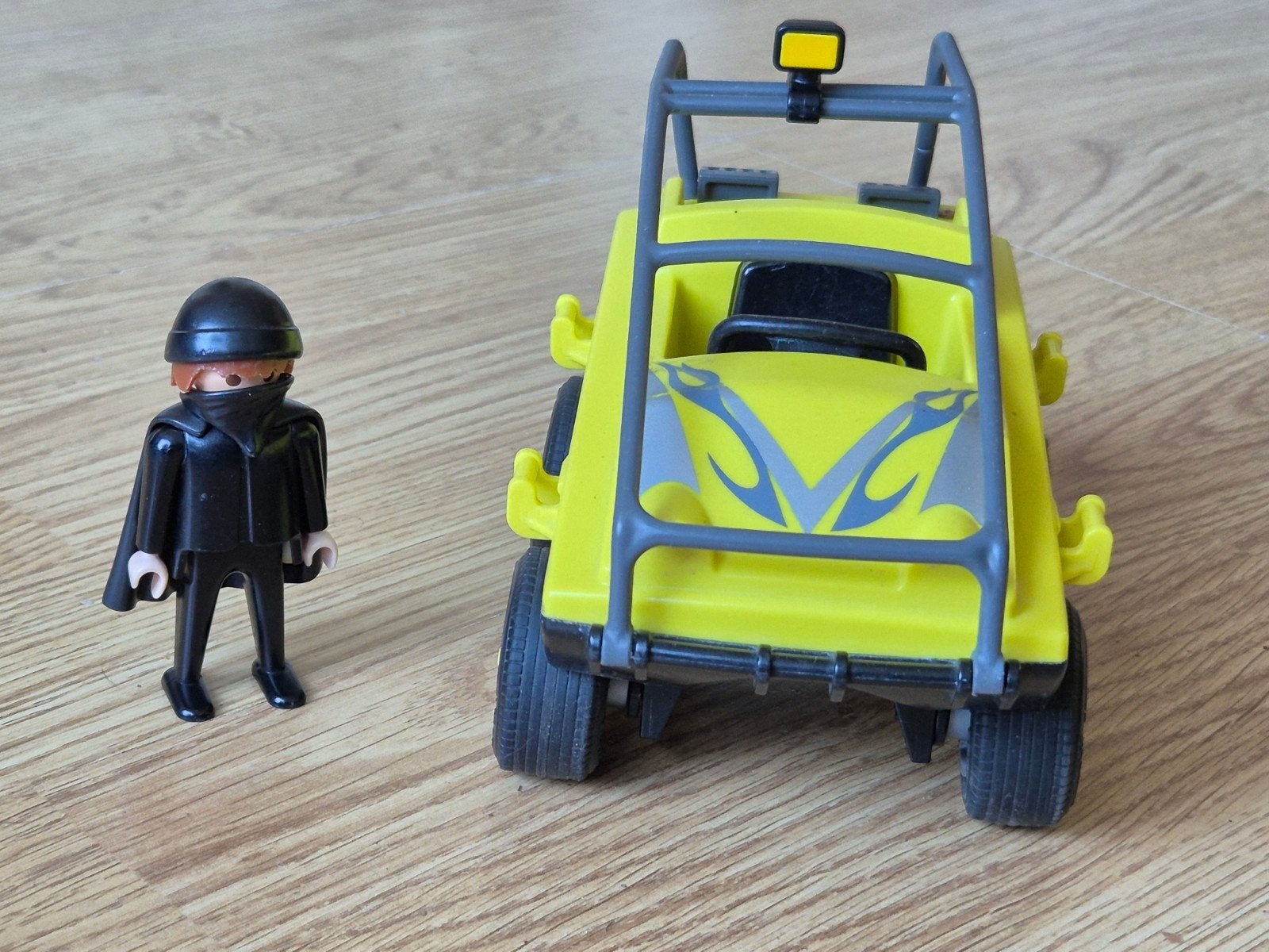 playmobil boef met amfibievoertuig, Ophalen of Verzenden, Gebruikt