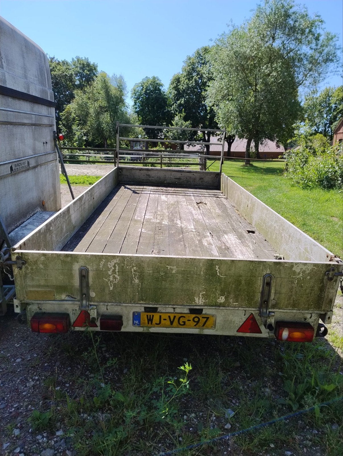 De Jong Equipe 200V Tandemasser Aanhangwagen - 1986, Ophalen, Nieuw