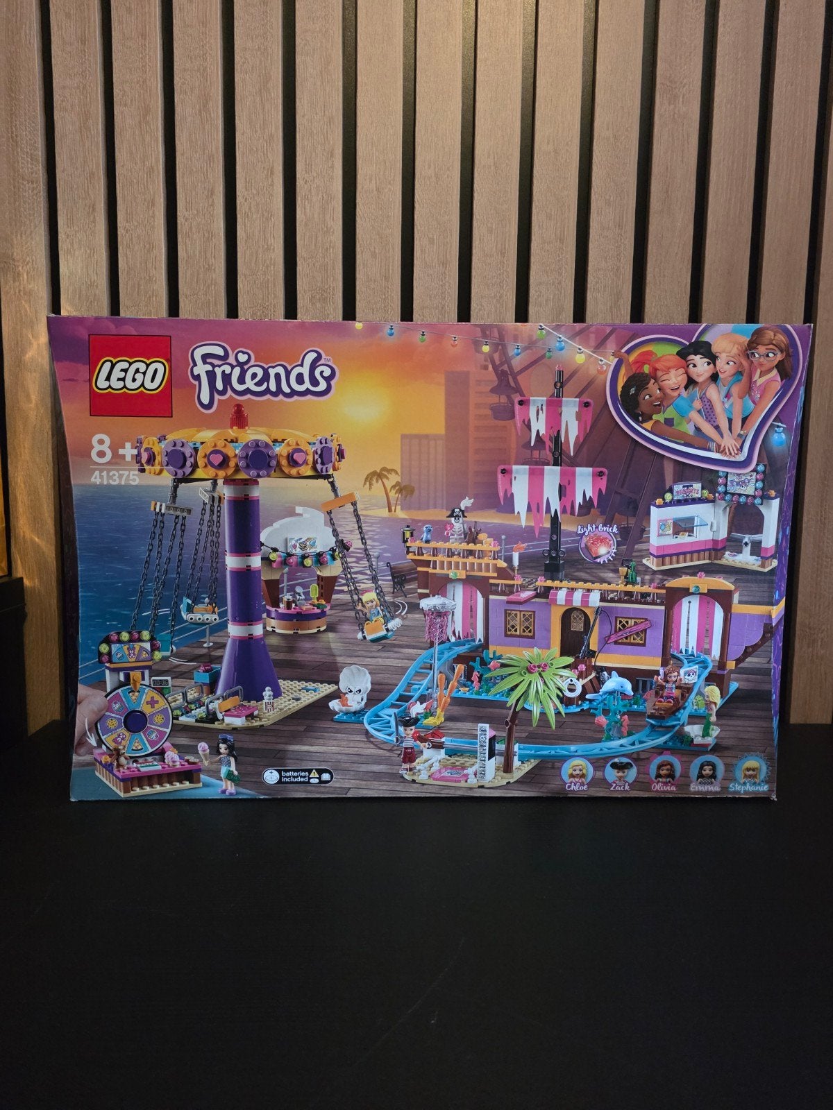 LEGO Friends 41375 Heartlake City pier met kermisattracties, Lego, Friends, Ophalen of Verzenden, Zo goed als nieuw