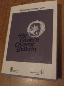 Far Eastern Ceramic Bulletin , Volume 6 1948-1954, Ophalen of Verzenden, Zo goed als nieuw