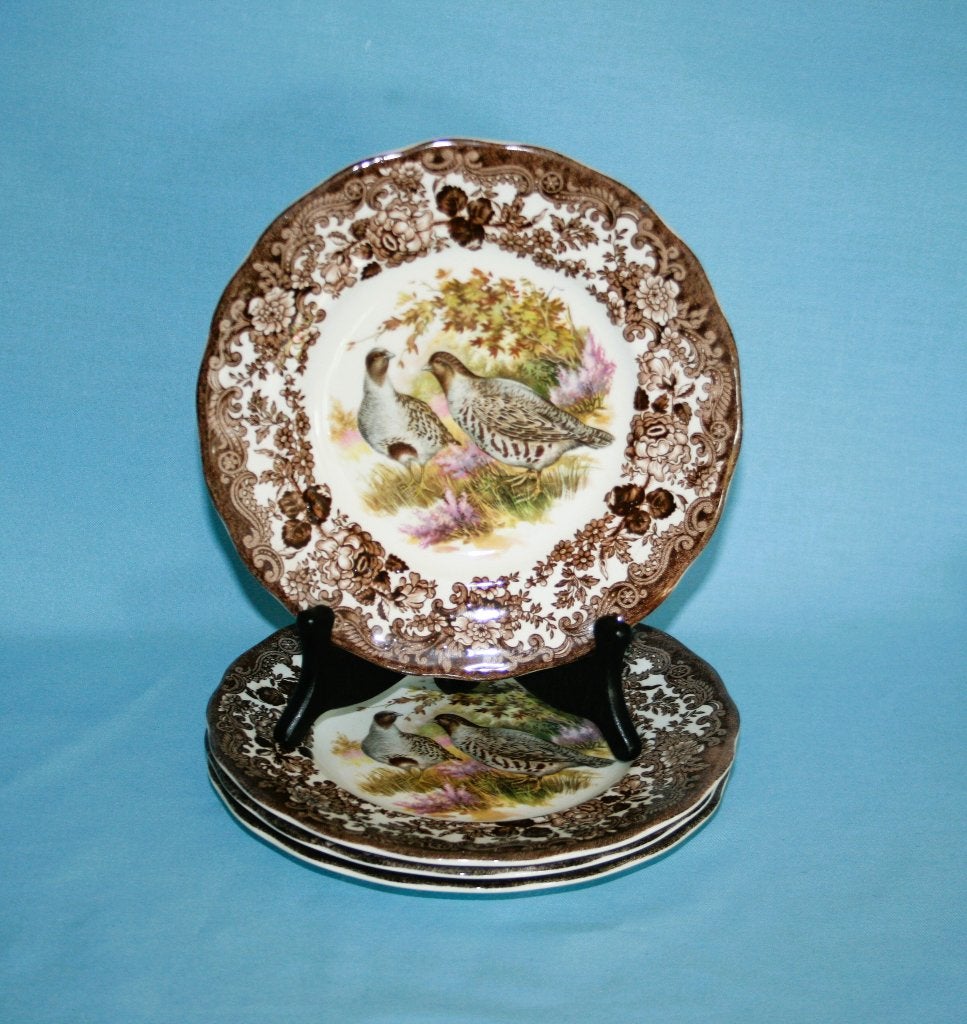 Royal Worcester Palissy " Game Series " Borden 18cm - Patrij, Royal Worcester, NVT, Ophalen of Verzenden, Zo goed als nieuw