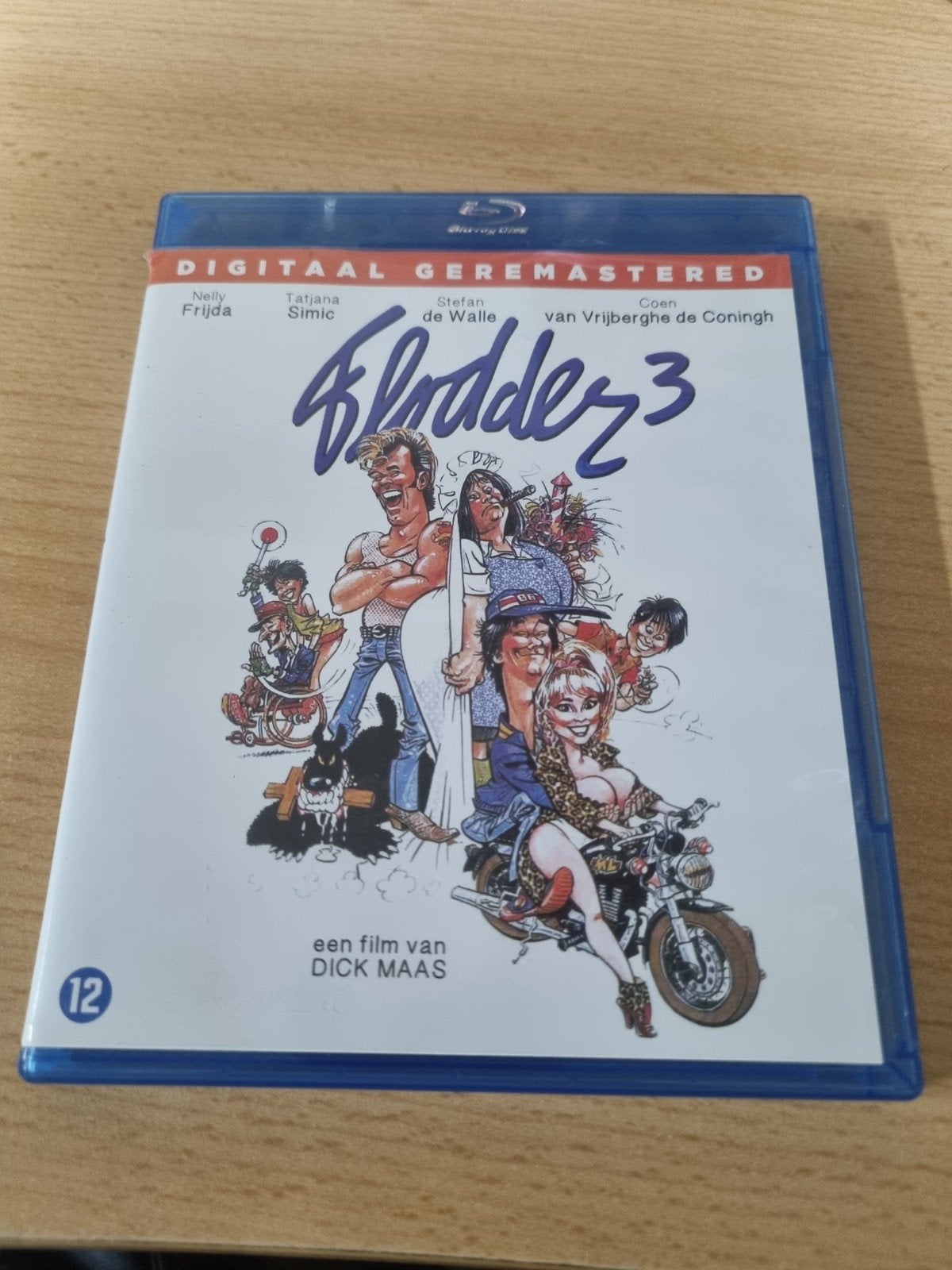 Flodder 3 Blu-ray Disc - Digitale Remastered Editie, Cd's en Dvd's, Blu-ray, Nederlands, Film, Zo goed als nieuw, Blu-ray