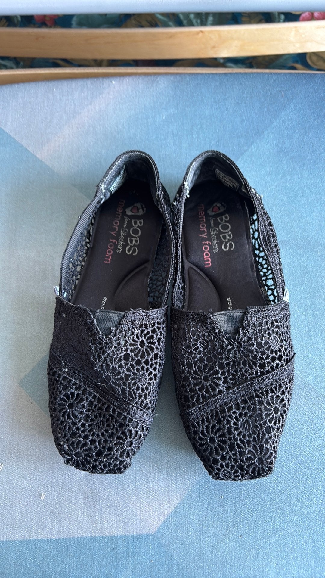 Skecher BOBS, Kleding | Dames, Schoenen, Ophalen of Verzenden, Zo goed als nieuw, Instappers, Zwart