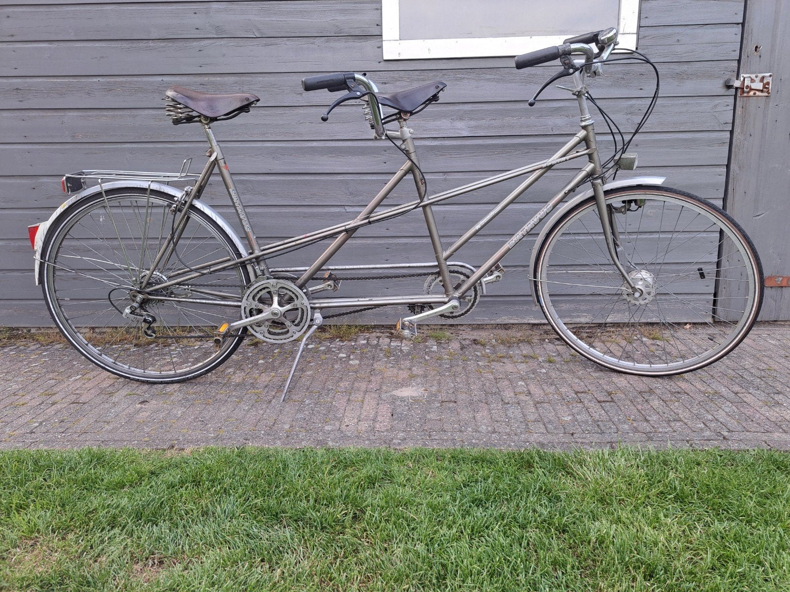 Tandem, Batavus Sprint, snelle fiets, z.g.a.n, Gebruikt, 10 tot 15 versnellingen, Velgrem, Batavus